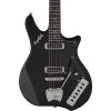 Guitarra Electrica Hagstrom RETROSCAPE IMPALA color Black Gloss