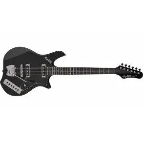 Guitarra Electrica Hagstrom RETROSCAPE IMPALA color Black Gloss