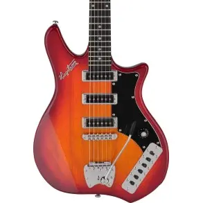Guitarra Electrica Hagstrom RETROSCAPE CONDOR color Cherry Sunburst