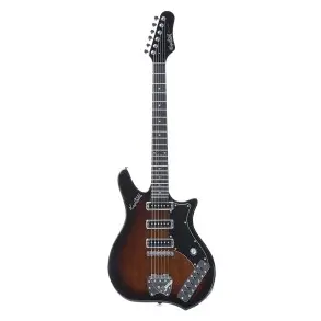Guitarra Electrica Hagstrom RETROSCAPE CONDOR color Brown Burst
