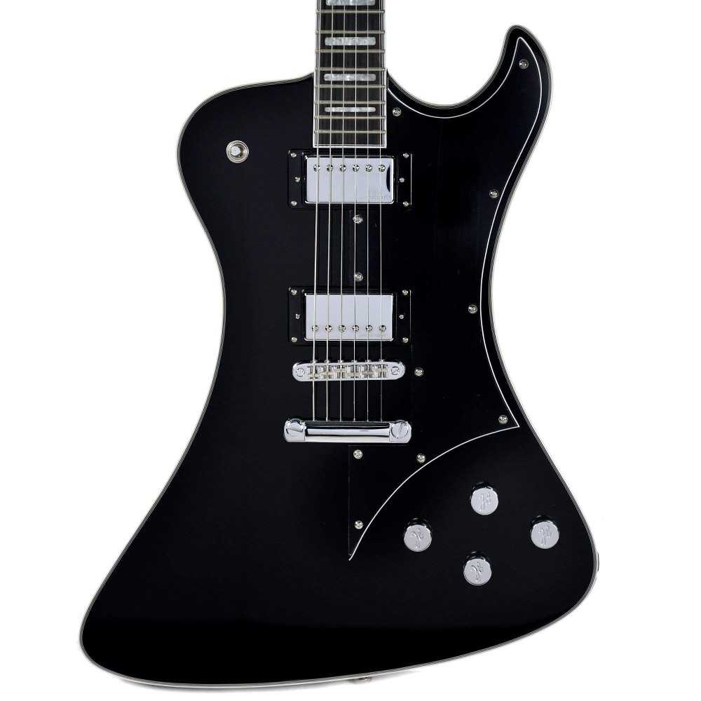 Guitarra Electrica HAGSTROM FANTOMEN con Estuche Rigido color Black