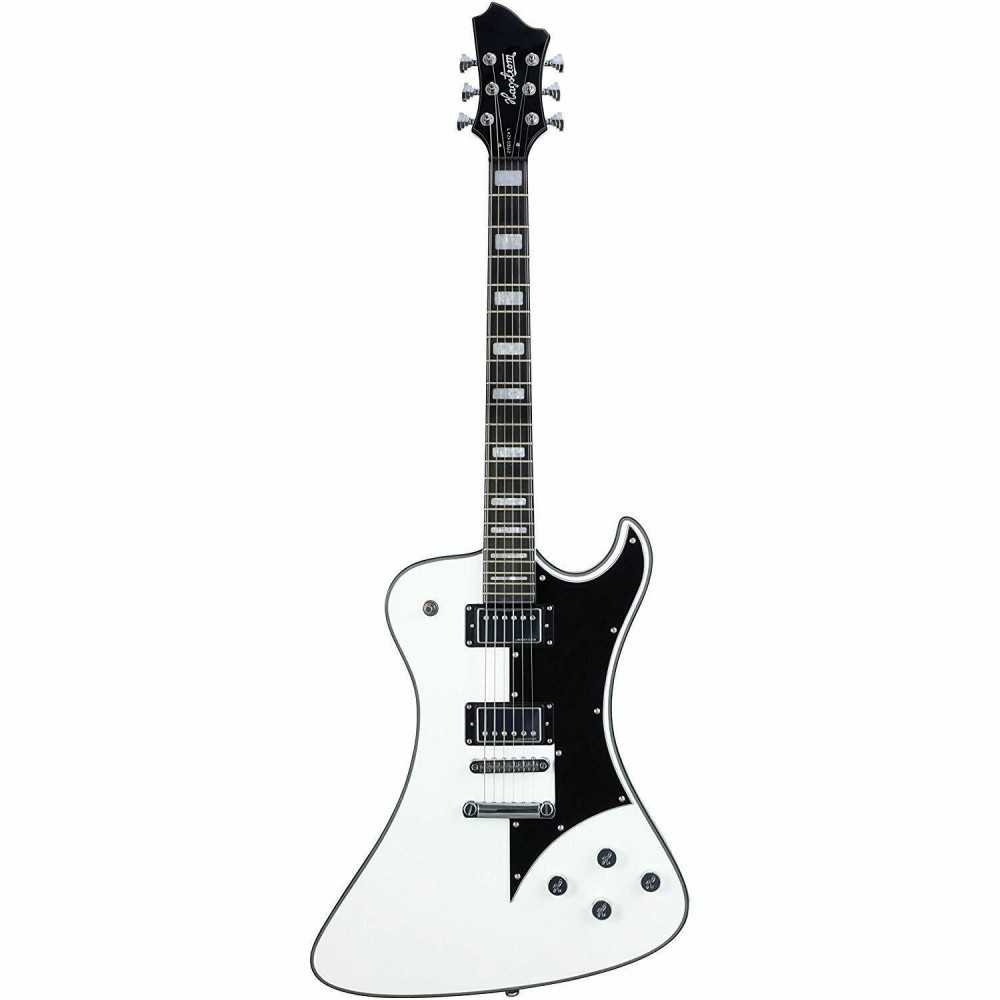Guitarra Electrica HAGSTROM FANTOMEN con Estuche Rigido color White