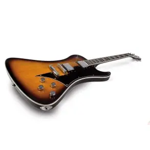 Guitarra Electrica HAGSTROM FANTOMEN con Estuche Rigido color Tobaco Sunburst