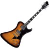 Guitarra Electrica HAGSTROM FANTOMEN con Estuche Rigido color Tobaco Sunburst