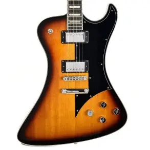 Guitarra Electrica HAGSTROM FANTOMEN con Estuche Rigido color Tobaco Sunburst