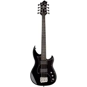 Bajo Electrico Hagstrom de 8 Cuerdas Color Negro