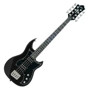 Bajo Electrico Hagstrom de 8 Cuerdas Color Negro