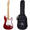 Guitarra Electrica SX Vintage Series Funda incluida Roja 2 Tonos