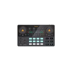 Kit Podcast Maono AM200S1 + Mixer + Microfono + Tripode + Auriculares