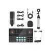 Kit Podcast Maono AM200S1 + Mixer + Microfono + Tripode + Auriculares