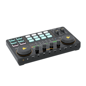 Mixer Digital Podcast Maono Maonocaster Lite AM200 2 canales USB C