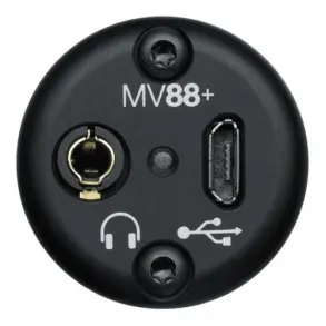 Kit Producción Shure Microfono MV88 USB con Auricular SE215-CL