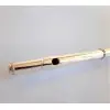 Flauta Traversa Lincoln Winds Deluxe Bb Plata en C con 16 Llaves y Estuche