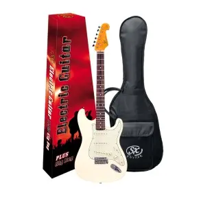 Guitarra Eléctrica SX Vintage Series 62 Vintage White