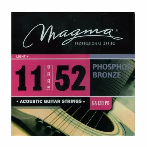 Encordado Guitarra Acústica 11 52 Magma Ga130pb