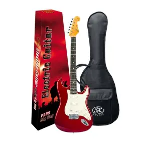 Guitarra Eléctrica SX Vintage Series 62 Candy Apple Red