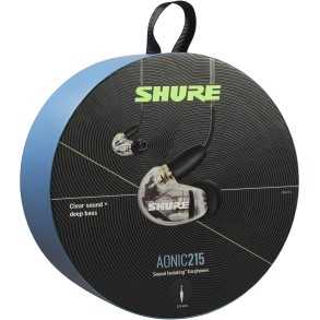 Auricular Shure Aonic 215 Con Micrófono y Control Remoto Clear