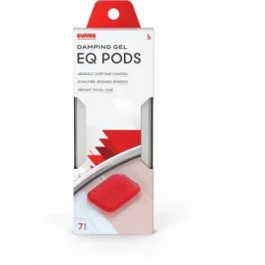 Pack De Geles EVANS Quita Armonicos X 7 Unidades EQPODS Damper