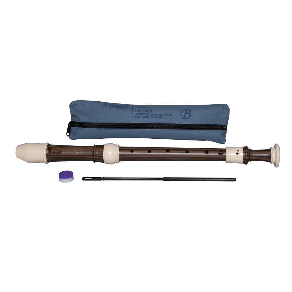 Flauta Dulce Alto Barroca Yamaha Yra-314biii C/ Funda