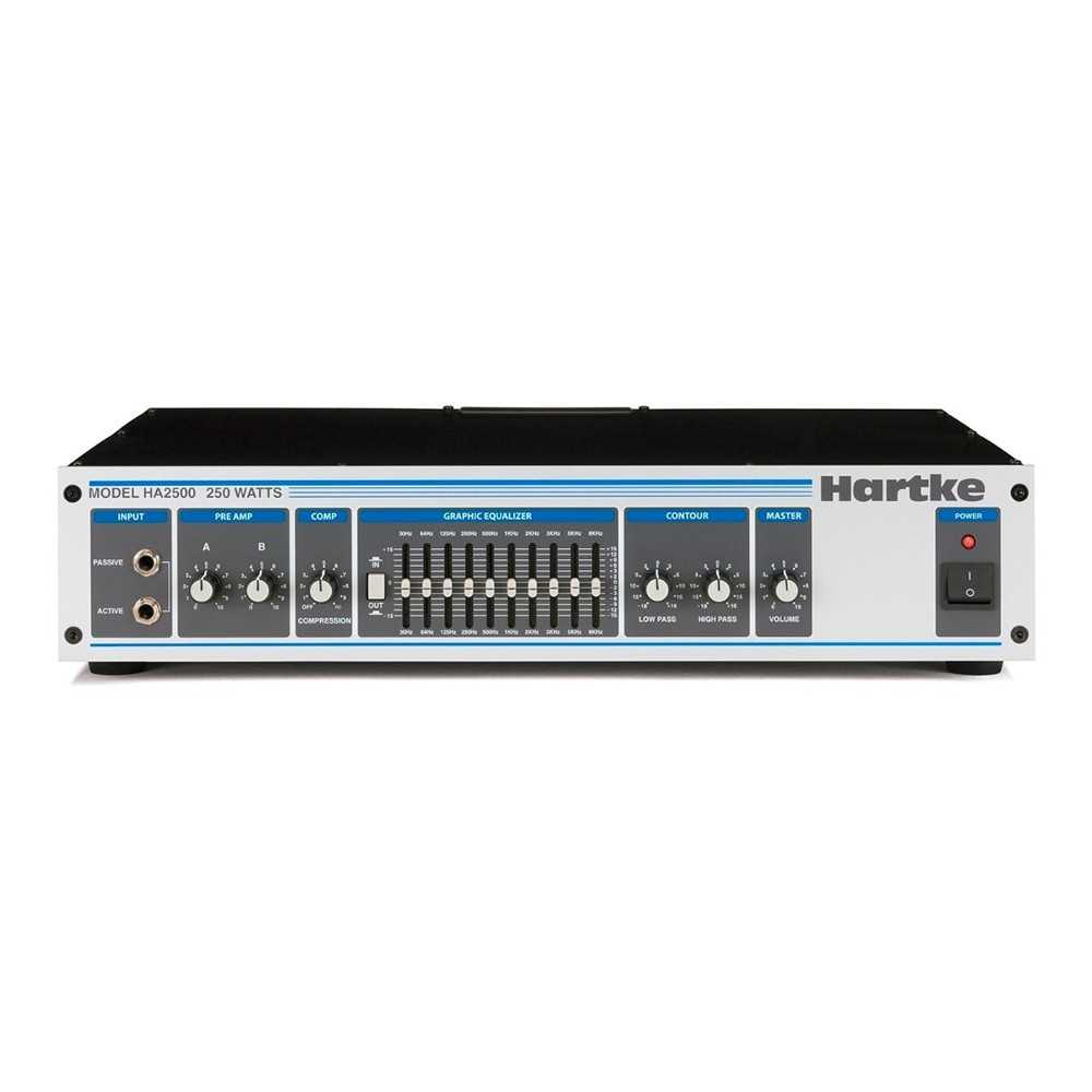 Hartke HA2500 cabezal para bajo 250 watts.