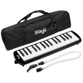 Melódica Stagg De 32 Teclas Negro