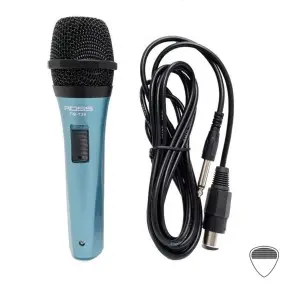 Ross Micrófono FM-138 Vocal Dinámico Supercardioide | Cable Xlr-Plug