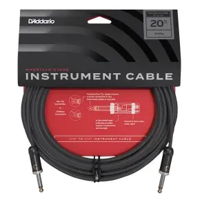 Cable Daddario Plug-Plug de 6 mts American Stage PRO Audio Ultra Puro