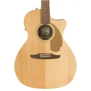 Guitarra Fender Electroacústica California Newporter Natural