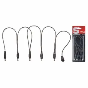 Cable De Alimentación Para 5 Pedales Stagg SPSDC5M1F