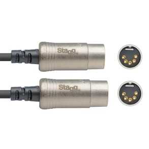 Cable Midi Pro Stagg De 1 Metro NMD1R