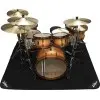 Alfombra Zildjian Para Batería Deluxe Drum Rug 2 Mts X 1,6 Mts