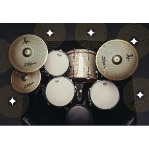 Alfombra Zildjian Para Batería Deluxe Drum Rug 2 Mts X 1,6 Mts
