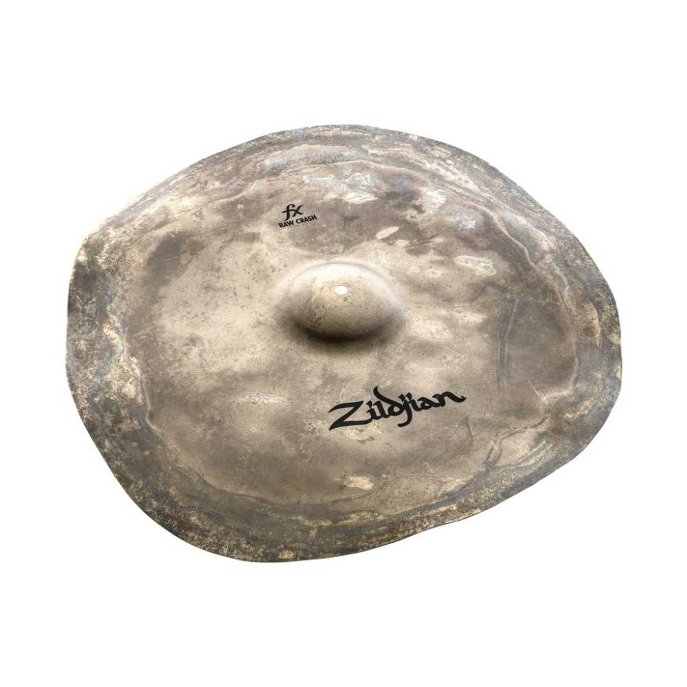 Platillo Zildjian FX Raw Crash Con Forma Irregular Campana Grande De 20" a 23"