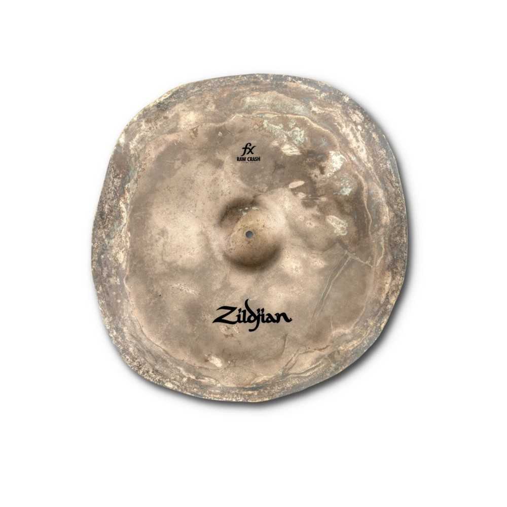 Platillo Zildjian FX Raw Crash Con Forma Irregular Campana Grande De 20" a 23"