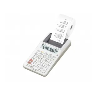 Calculadora Casio Mini Impresora 12 Digitos HR-8RC-BK HR-8RC-WE