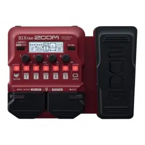 Pedalera Multiefecto Para Bajo 60 efectos FX simultaneos 5 USB MIDI USB Micro-B Loopera