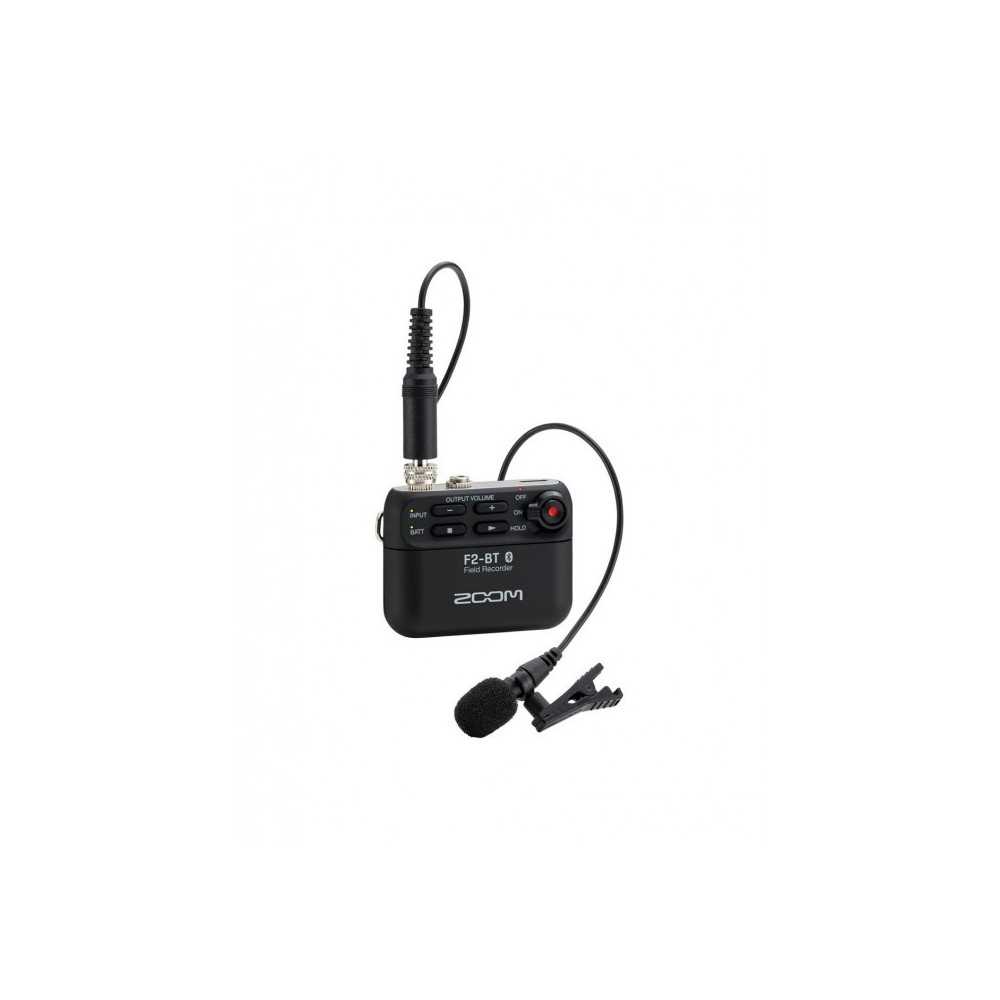 Grabador de campo Con Microfono Corbatero Control Bluetooth App