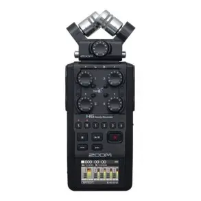Handy Recorder USB Grabador Digital 6 canales 2 mics XY 4 Preamps XLR/TRS