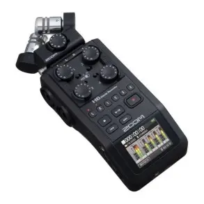 Handy Recorder USB Grabador Digital 6 canales 2 mics XY 4 Preamps XLR/TRS