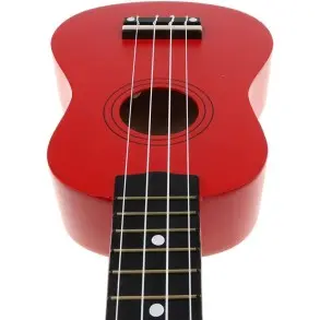 Ukelele Soprano Fzone Color Rojo FZU-002
