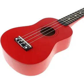 Ukelele Soprano Fzone Color Rojo FZU-002
