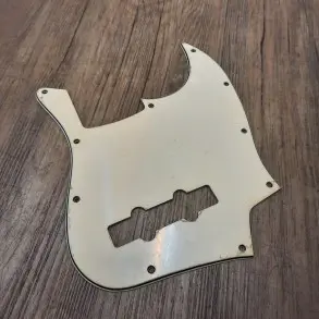 Pickguard Para Bajo Jazz Bass Sambong Outlet Exhibición M14 BLANCO/O