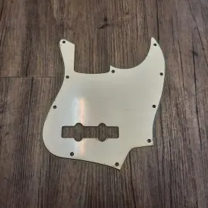 Pickguard Para Bajo Jazz Bass Sambong Outlet Exhibición M14 BLANCO/O