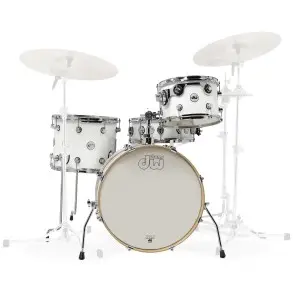 Bateria DW Desing Series 4 Cuerpos White