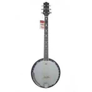 Banjo Stagg de 6 cuerdas con parche Remo BJM30G
