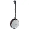 Banjo Stagg de 5 cuerdas con parche Remo BJW24DL