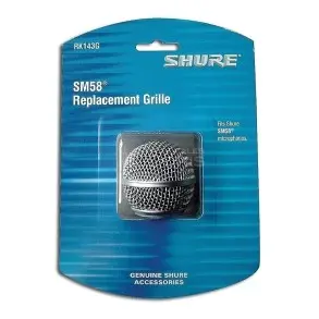 Shure Rk143g Rejilla Bocha Metalica Para Microfono Shure Sm58