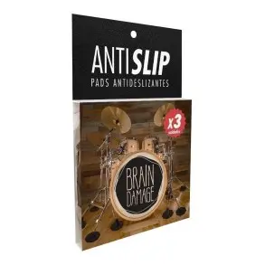 Alfombra Batería Antislip Pads Antideslizantes X3 Unidades
