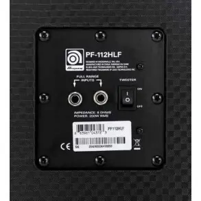 Caja Para Bajo Ampeg Pf-112hlf 1 X 12 200 Watts Eminence