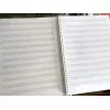 Cuaderno Pentagramado Chromos 50 Hojas Libro Ringwire Doble Anillado